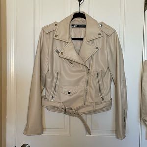 Zara Biker Leather Jacket